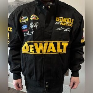 Rare NWT Roushracing DeWALT racing jacket